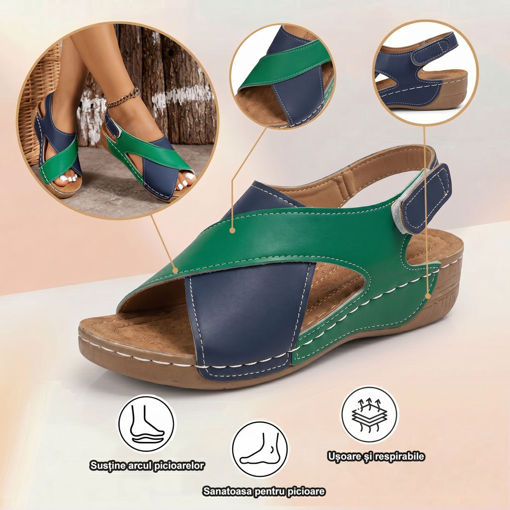 ⏰️Nu rata reducerea noastră de 50%! ✅ Sandale de înaltă calitate 🦶 Model nou de vară - impermeabile și antiderapante 🔴 ușoare și elegante, potrivite pentru orice ocazie.