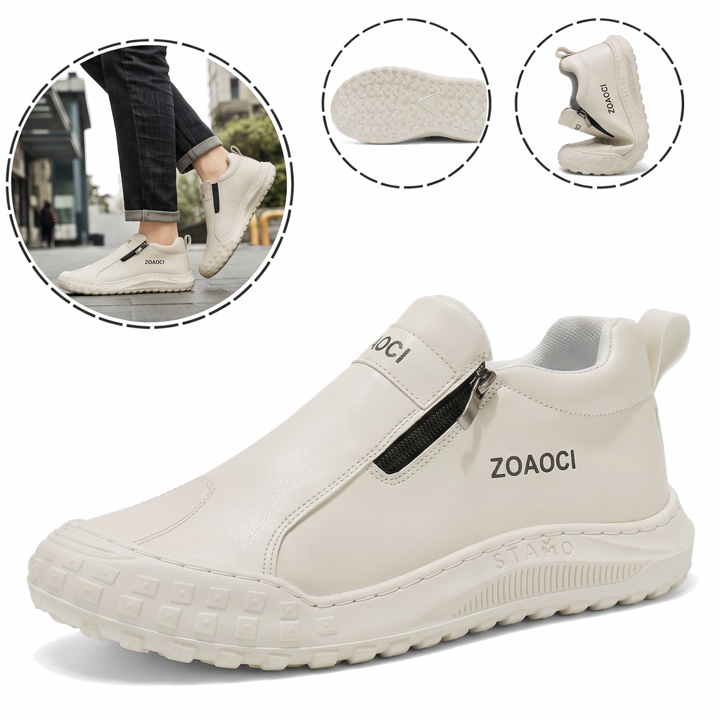 (🎉Último día para aprovechar el descuento del 40 %, ¡no te lo pierdas!) 🐂Zapatos ortopédicos para hombre, confeccionados en piel de becerro australiana👞 Piel ✅Cosidos a mano, soporte plantar: caminata cómoda, alivian el dolor
