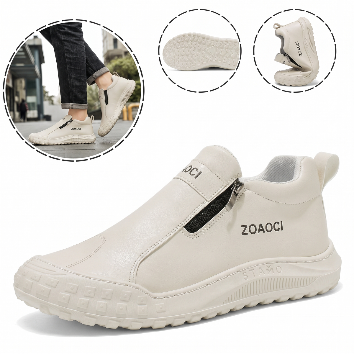(🎉Último día para aprovechar el descuento del 40 %, ¡no te lo pierdas!) 🐂Zapatos ortopédicos para hombre, confeccionados en piel de becerro australiana👞 Piel ✅Cosidos a mano, soporte plantar: caminata cómoda, alivian el dolor