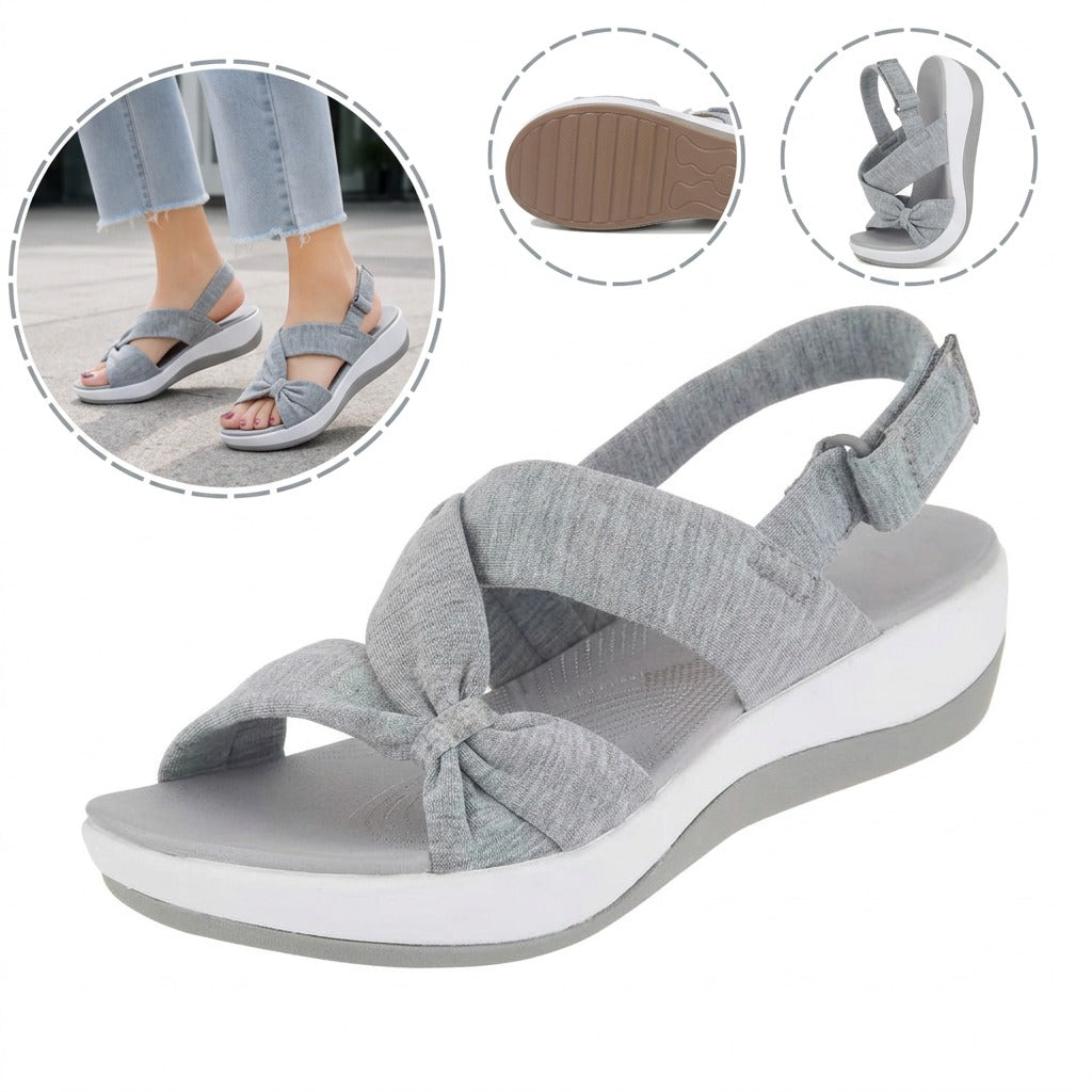 Sandalias antideslizantes y transpirables: con soporte para el arco del pie, que alivia el dolor; suaves y amortiguadoras.