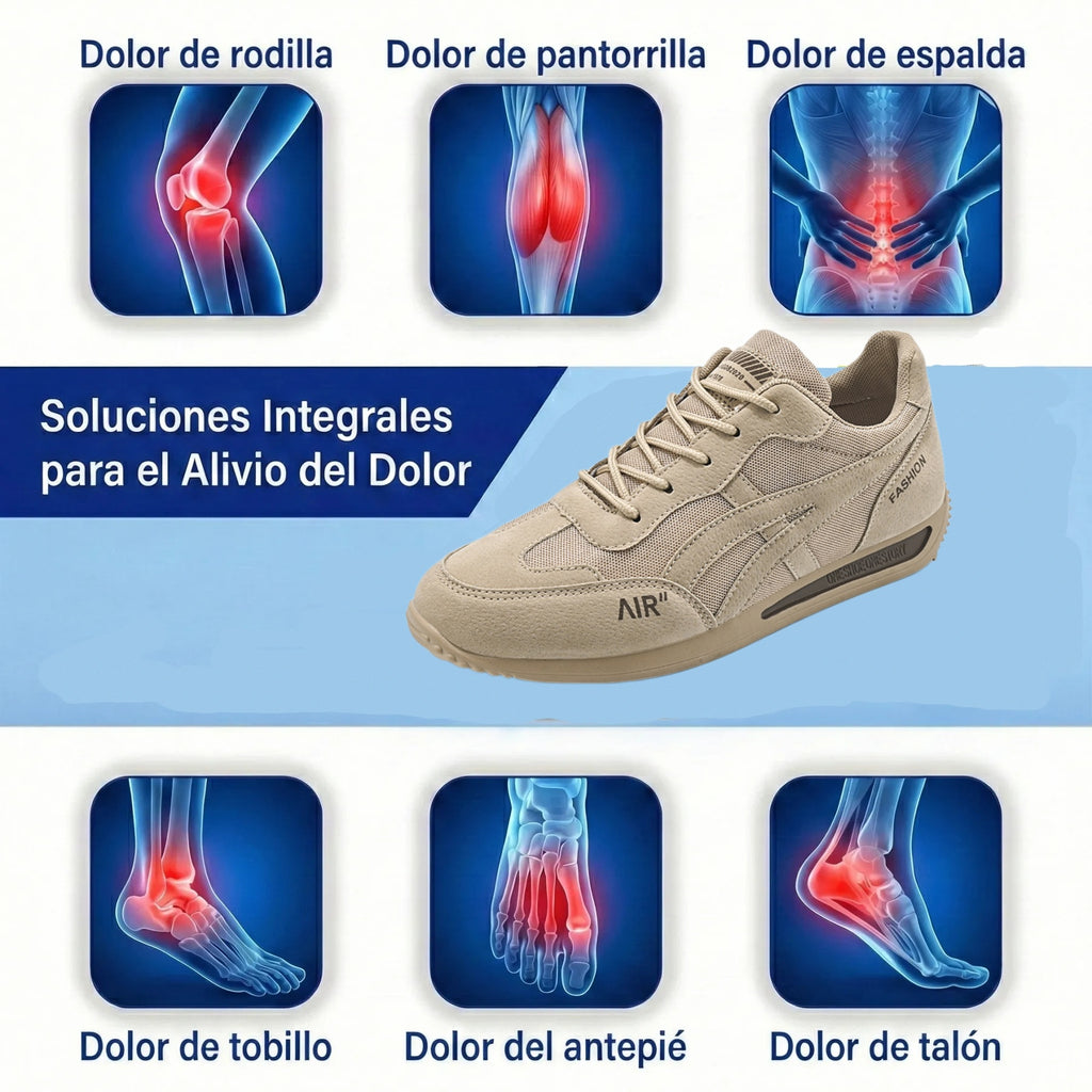 ¡Último día con un 50% de descuento! ⏰ KEENPE® | Alivio del dolor de pies y la fascitis: calzado ortopédico cómodo y transpirable.