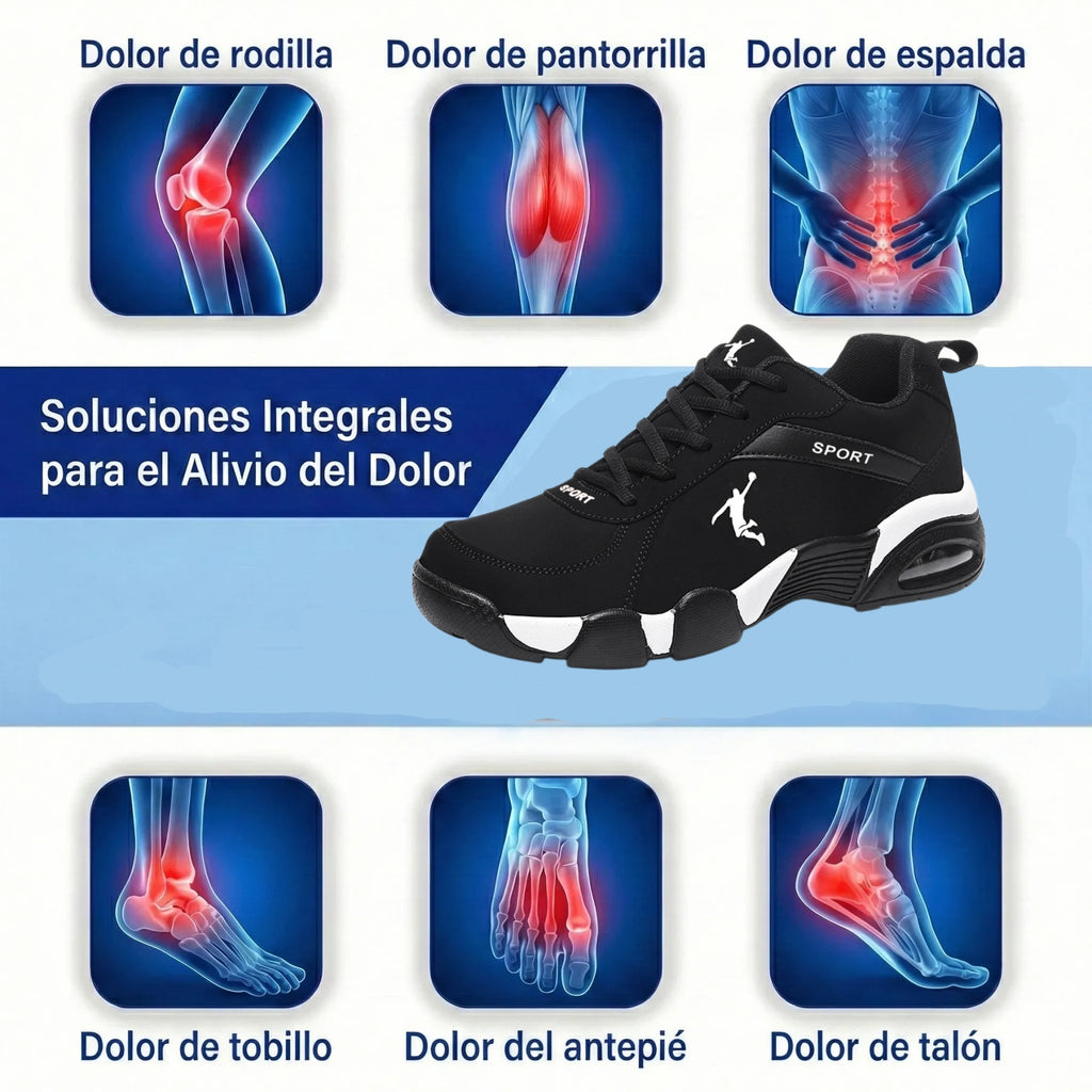 🎁 ¡Último día para aprovechar el 50% de descuento! ¡No te pierdas esta oportunidad! ⏰ Alivia el dolor de pies y la fascitis: zapatos ortopédicos cómodos, antideslizantes y transpirables.