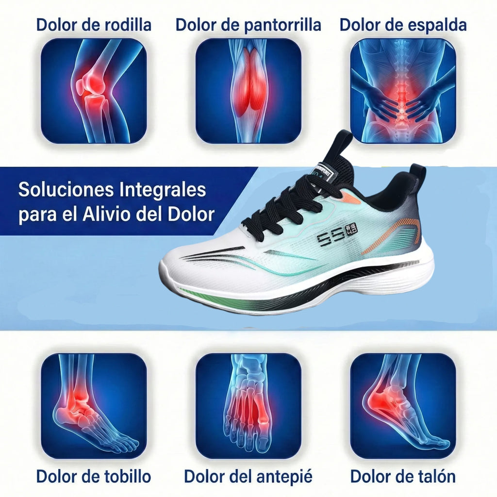 🎁¡Último día para aprovechar el 50% de descuento! ¡No te pierdas la oportunidad! ⏰Alivia el dolor de pies y la fascitis: Zapatillas deportivas ortopédicas cómodas y ligeras