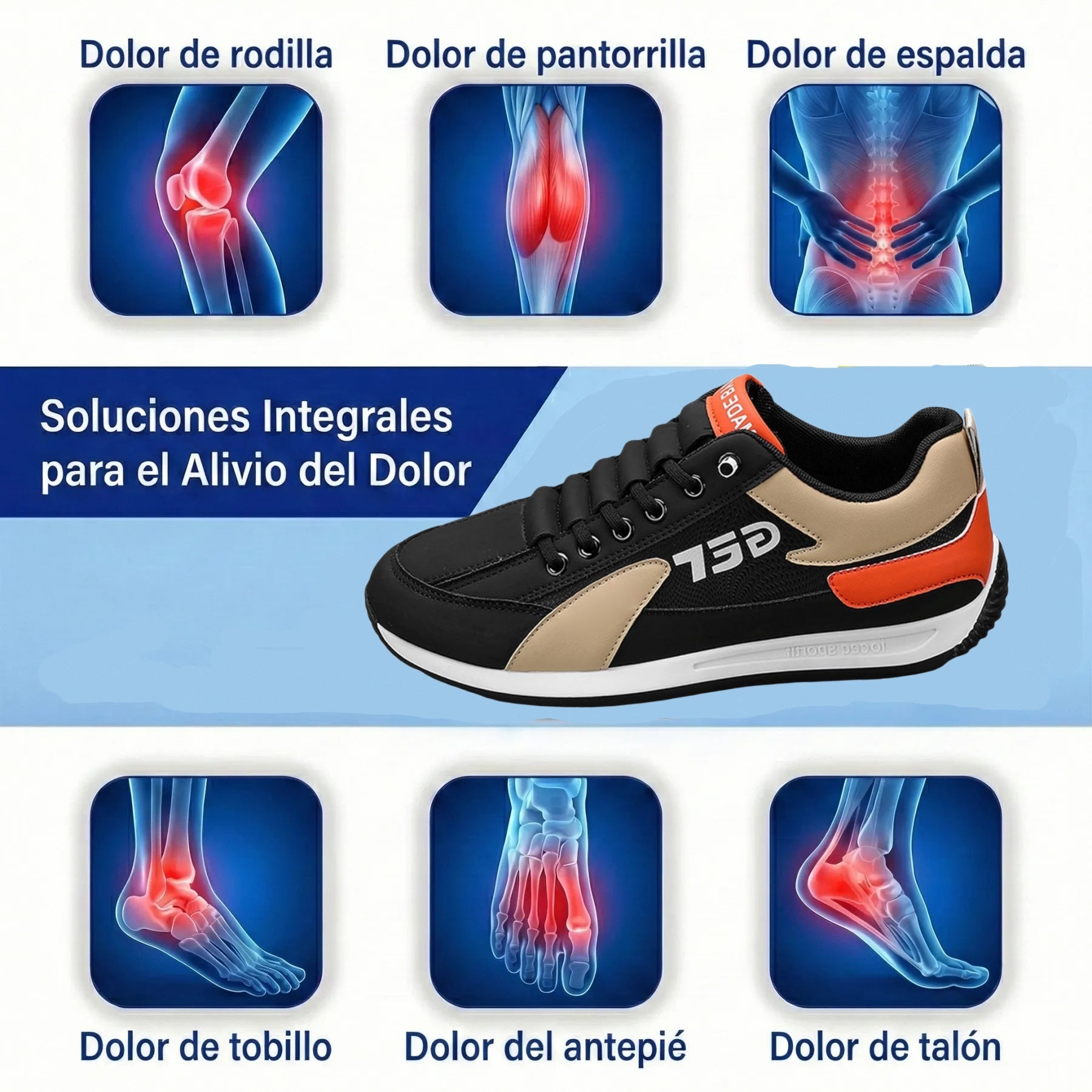 KEENPE® | Nuevo producto en el mercado, a mitad de precio por tiempo limitado. Diseño ergonómico, excelente amortiguación y corrección de la marcha.