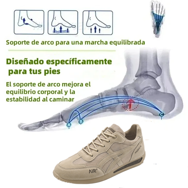 ¡Último día con un 50% de descuento! ⏰ KEENPE® | Alivio del dolor de pies y la fascitis: calzado ortopédico cómodo y transpirable.