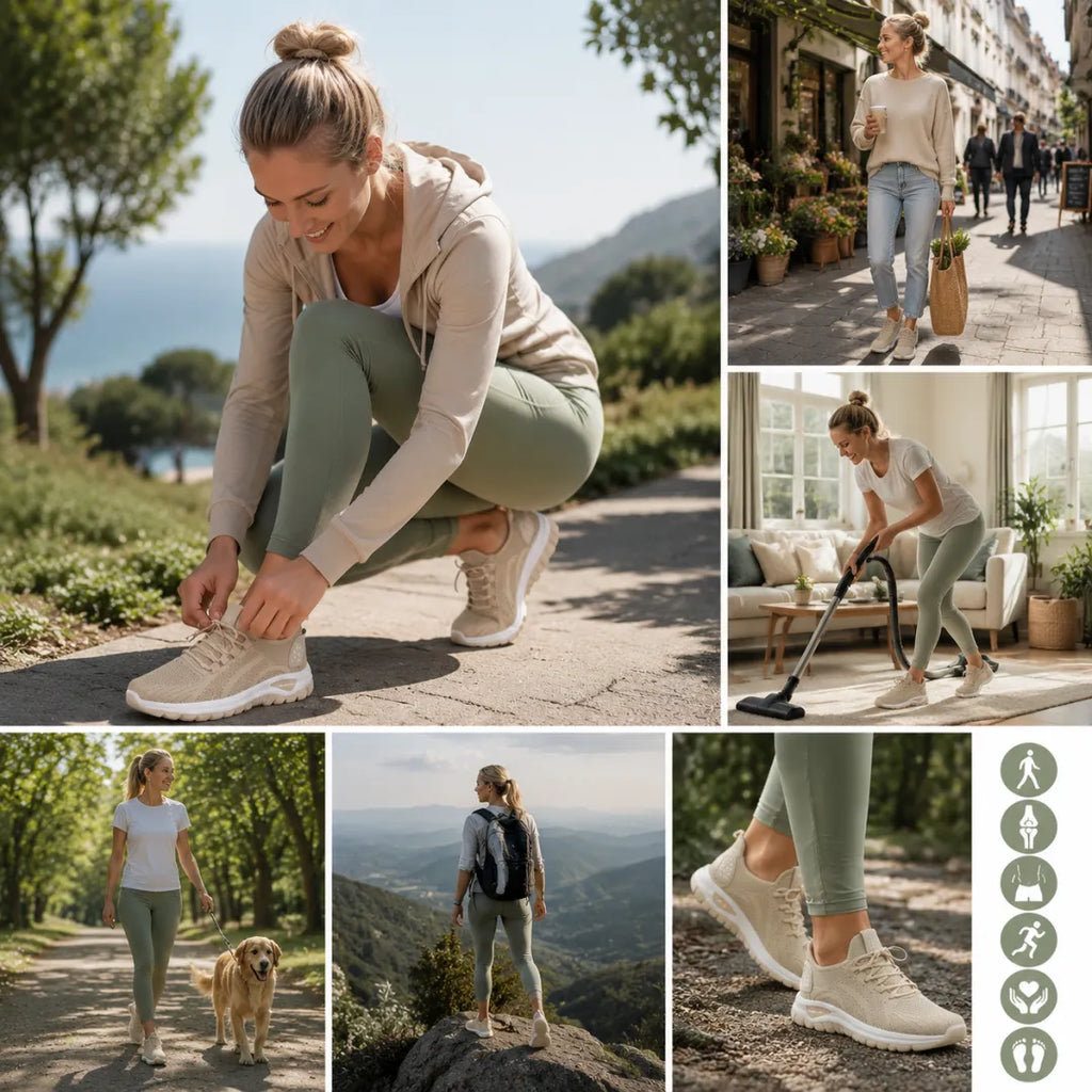🔥 50% de descuento hoy - ¡no te lo pierdas! ⏰ Zapatos ortopédicos de diseño ergonómico con soporte para el arco👞 Alivia fácilmente el dolor de pie ✅Cómodo y transpirable