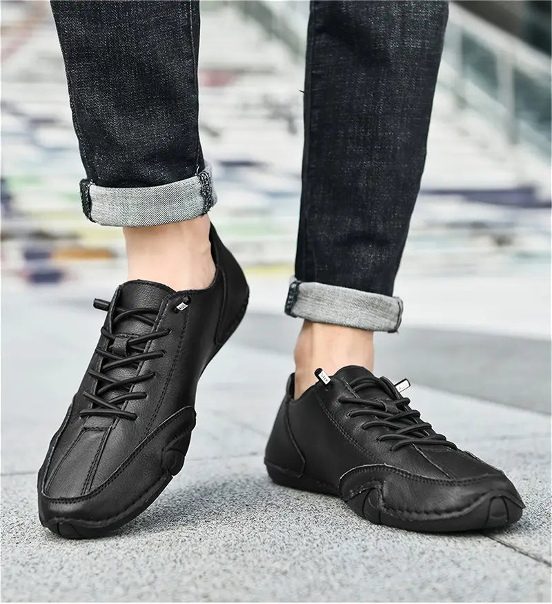 [60% de descuento por tiempo limitado, no te lo pierdas] Zapatos de cuero italianos elegantes y cómodos hechos a mano (soporte de arco, caminata más fácil)