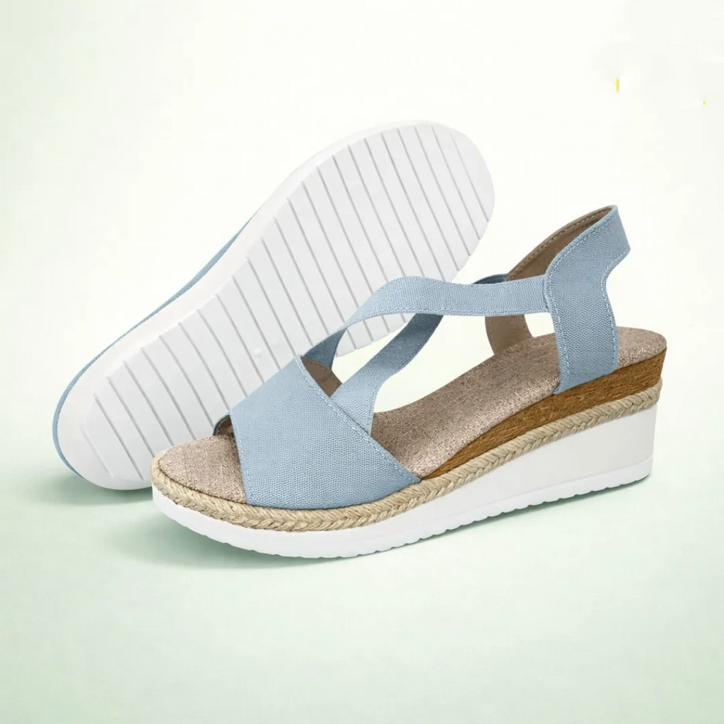 Sandalias ortopédicas- sandalias ergonómicas para aliviar el dolor para mujer.