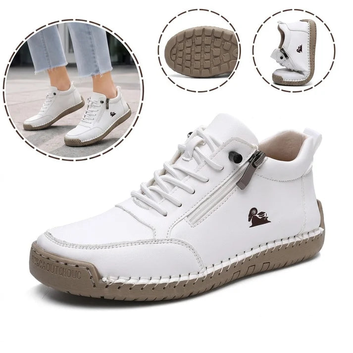 【🎁50% de descuento hoy - ¡No te lo pierdas!】Zapatos ortopédicos de diseño ergonómico - Piel de alta calidad + Cosidos a mano 👞