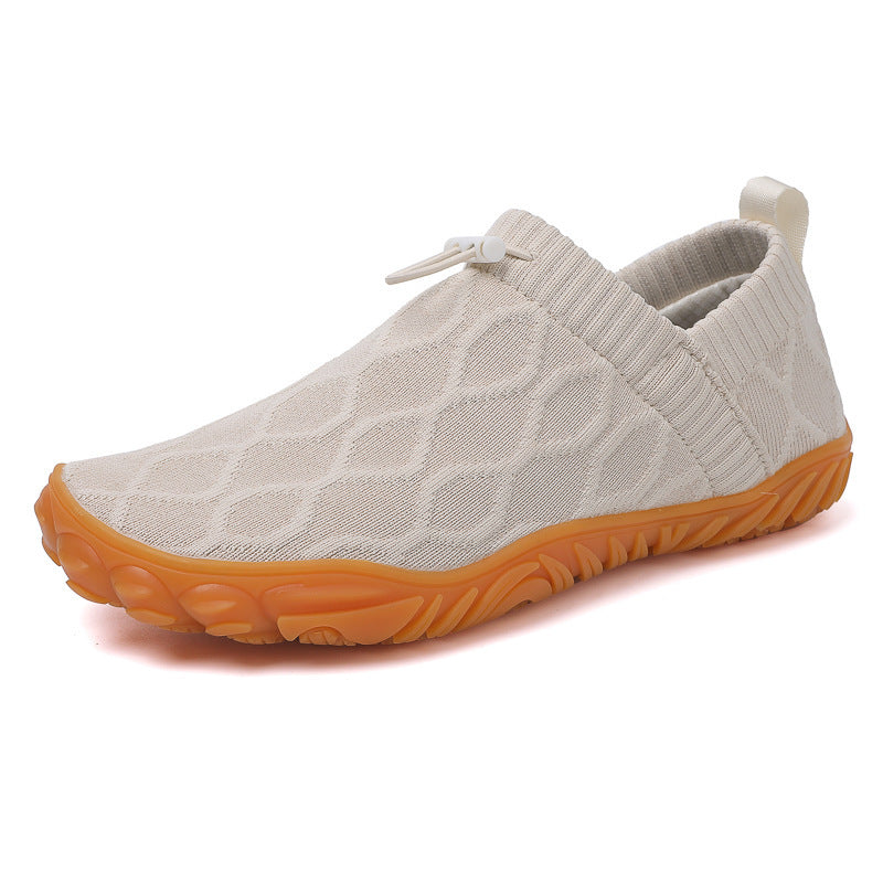 Zapatillas deportivas ortopédicas de malla: con soporte para el arco del pie, que alivia el dolor; amortiguación suave.