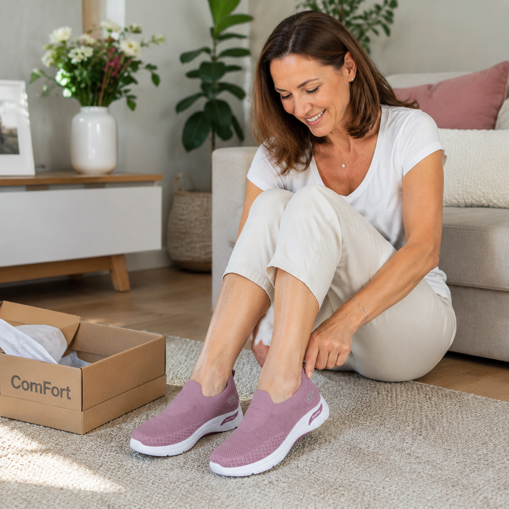 ⏰ ¡Último día – 50% de descuento! ¡No te lo pierdas! Zapatos ortopédicos con diseño ergonómico y función de amortiguación de impactos ✅ Zapatos ortopédicos saludables diseñados especialmente para mujeres europeas