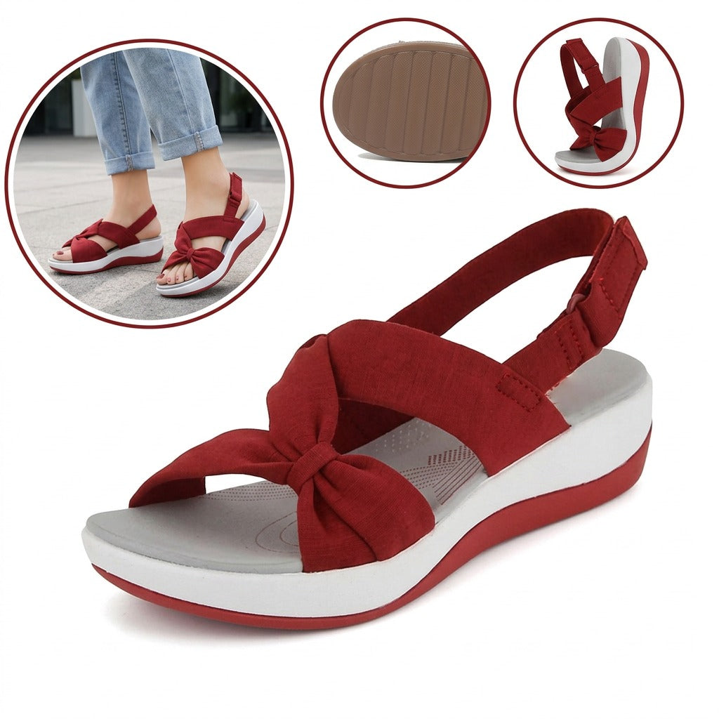 Sandalias antideslizantes y transpirables: con soporte para el arco del pie, que alivia el dolor; suaves y amortiguadoras.