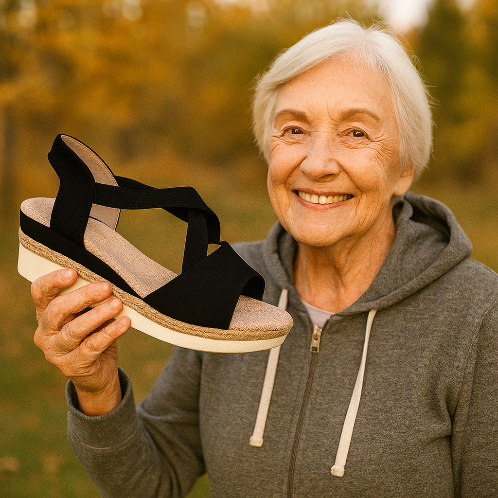 Sandalias ortopédicas- sandalias ergonómicas para aliviar el dolor para mujer.