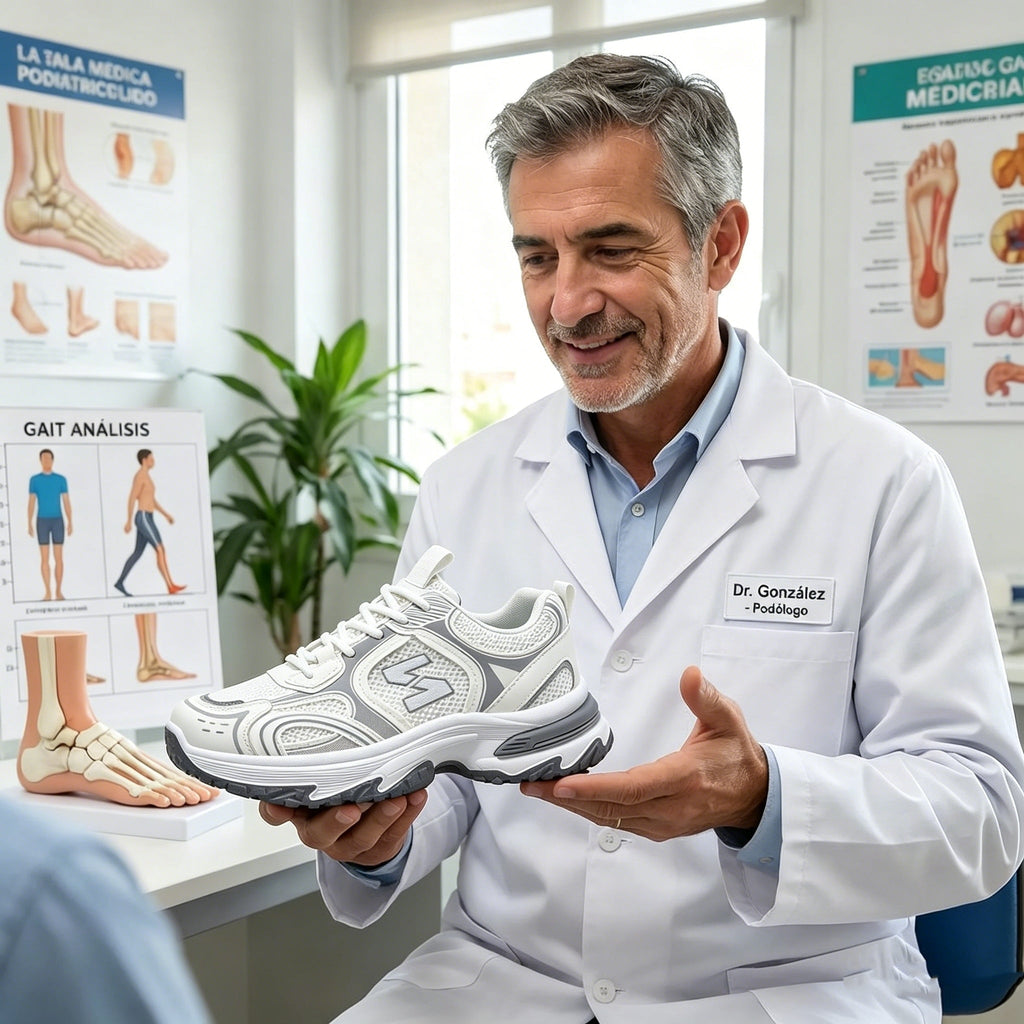 🎁 ¡Último día para aprovechar el 70% de descuento! ¡No te pierdas esta oportunidad! ⏰ Alivia el dolor de pies y la fascitis: zapatos ortopédicos cómodos, antideslizantes y transpirables.