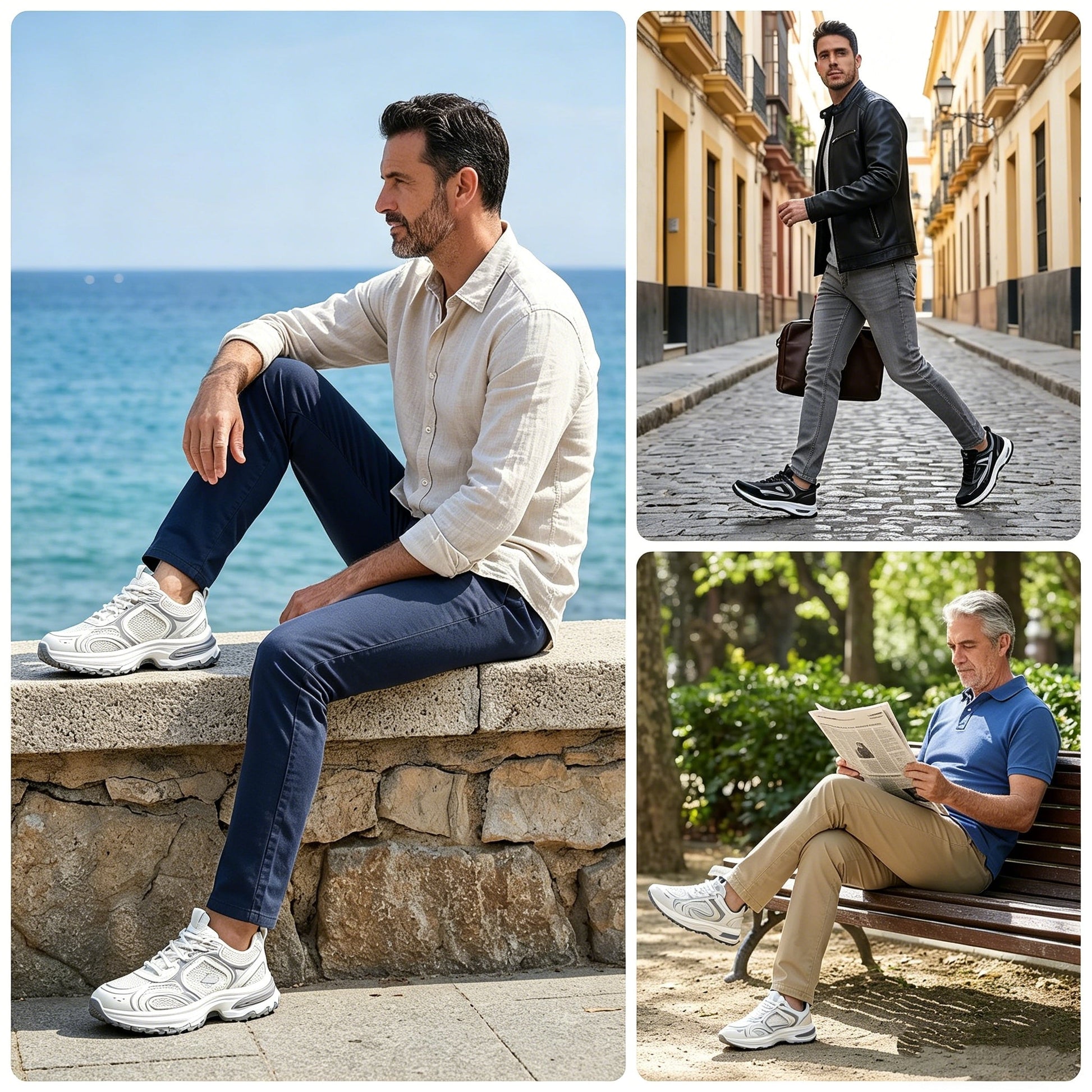 🎁 ¡Último día para aprovechar el 70% de descuento! ¡No te pierdas esta oportunidad! ⏰ Alivia el dolor de pies y la fascitis: zapatos ortopédicos cómodos, antideslizantes y transpirables.