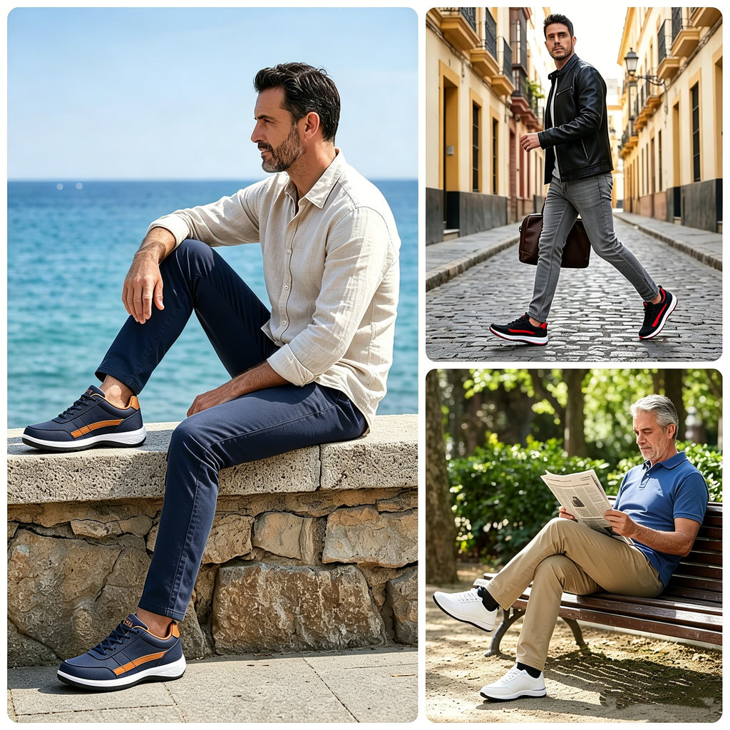 ¡Último día, 50% de descuento! ⏰KEENPE® | Alivia el dolor de pies y la fascitis plantar: Zapatos ortopédicos cómodos e impermeables.