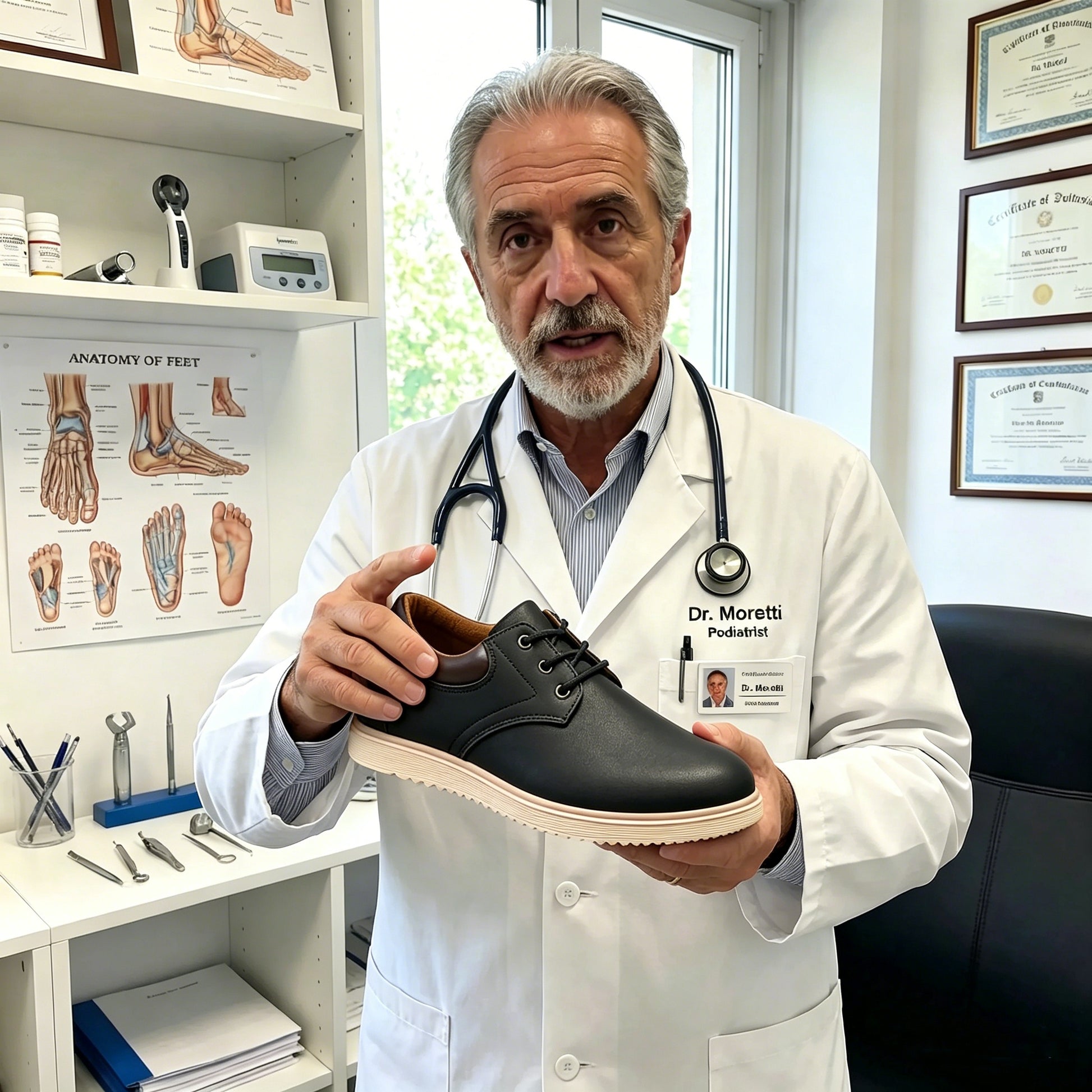 🎁¡Último día para aprovechar el 50% de descuento! ¡No te pierdas esta oportunidad! ⏰Alivia el dolor de pies y la fascitis: zapatos ortopédicos impermeables y antideslizantes🔴