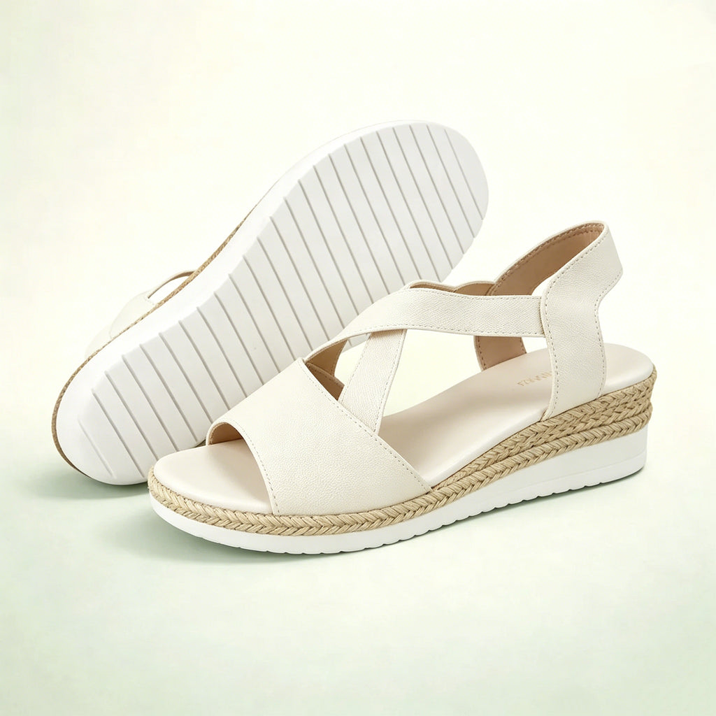 Sandalias ortopédicas- sandalias ergonómicas para aliviar el dolor para mujer.