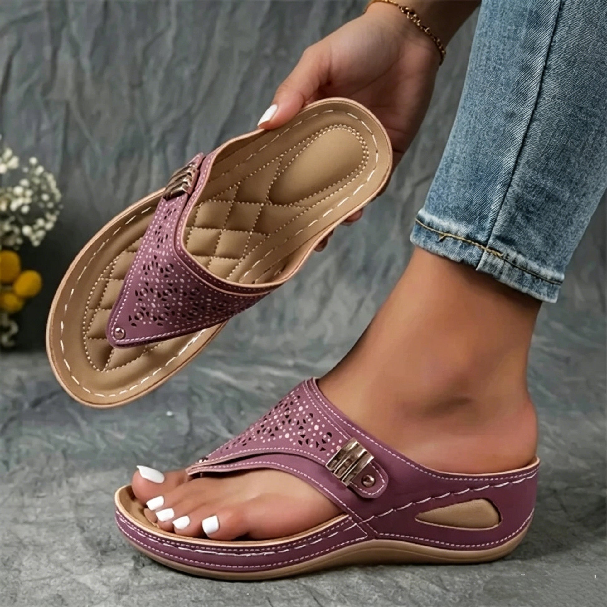 Sandalias ortopédicas Keenpe: sandalias ergonómicas y antideslizantes que alivian el dolor.
