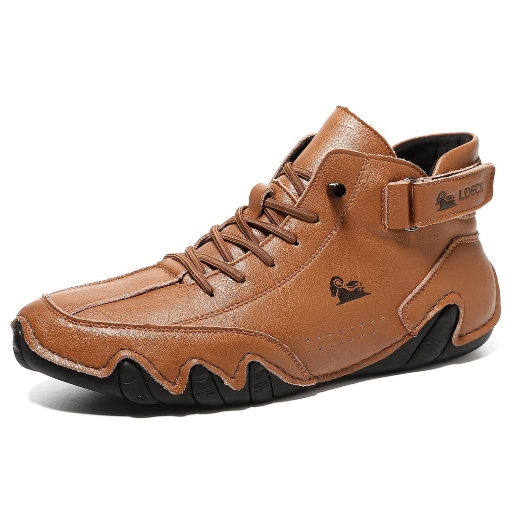 (🔥50% de descuento hoy - ¡No te lo pierdas! ⏰) Zapatos casuales KEENPE® hechos a mano, suaves y cómodos, antideslizantes e impermeables, con diseño ergonómico para aliviar el dolor de pies. Unisex.