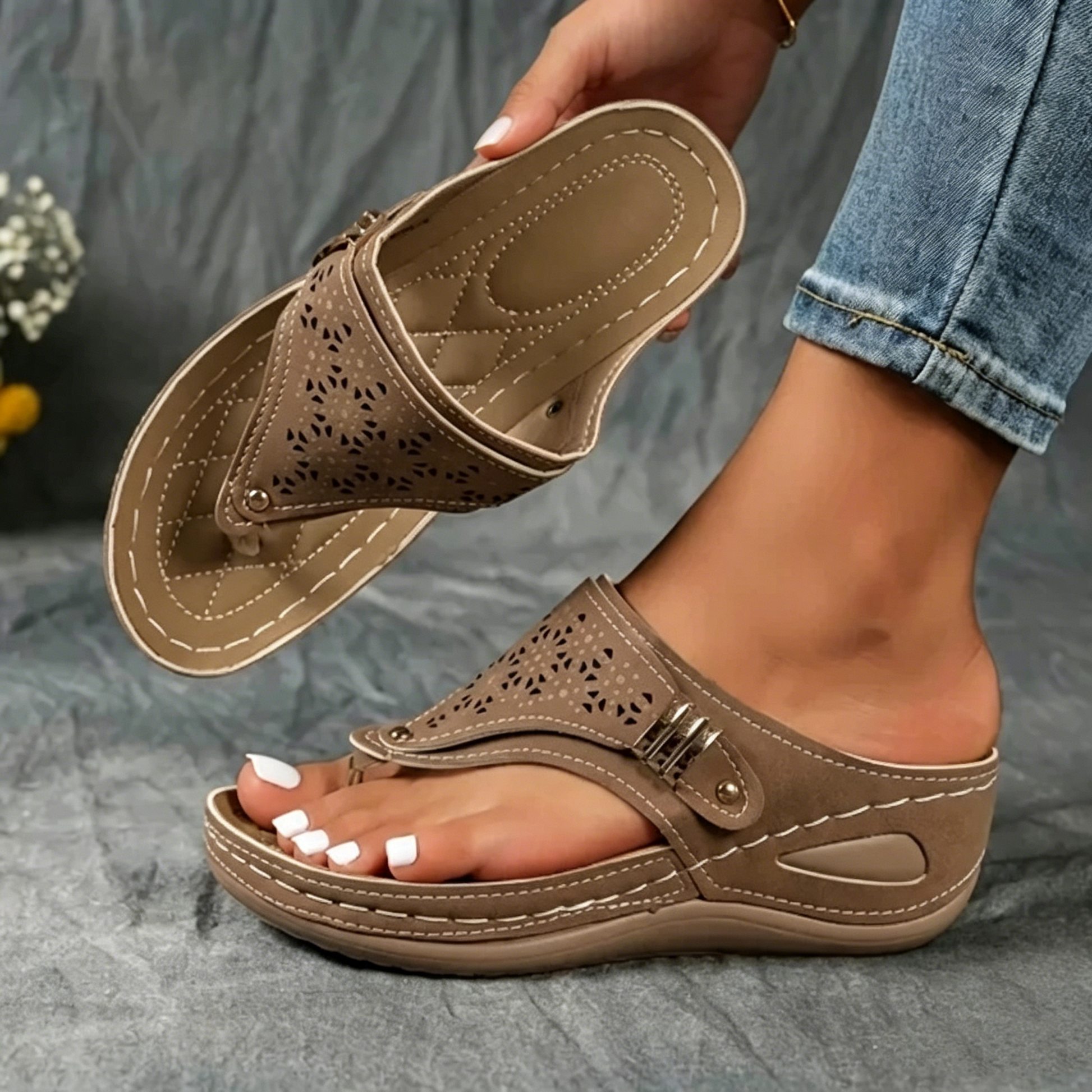 Sandalias ortopédicas Keenpe: sandalias ergonómicas y antideslizantes que alivian el dolor.