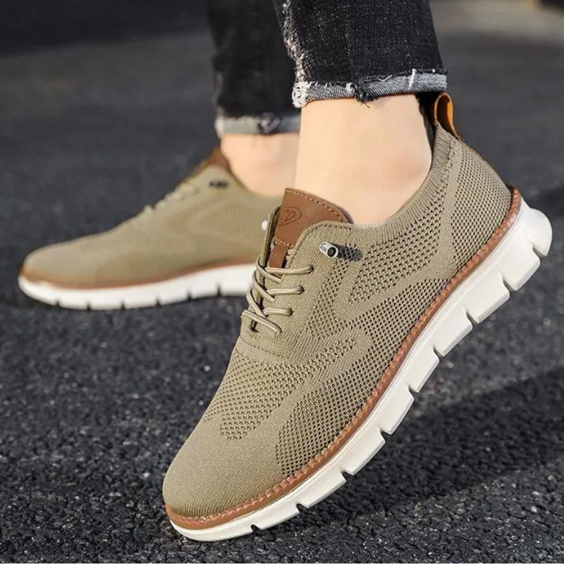 🔥50% de descuento hoy - ¡no te lo pierdas!  ⏰Zapatos ortopédicos de malla de verano suaves y cómodos (soporte de arco - alivia el dolor de pies)