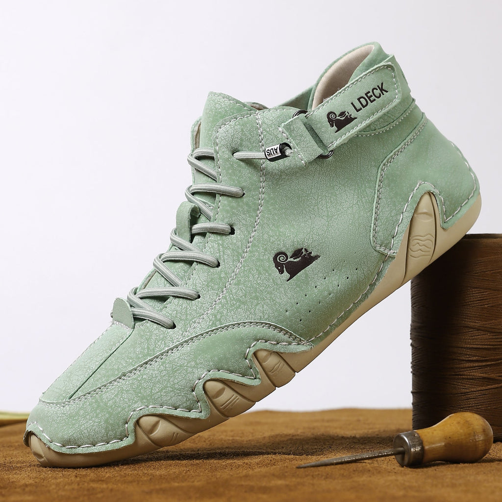 (🔥50% de descuento hoy - ¡No te lo pierdas! ⏰) Zapatos casuales KEENPE® hechos a mano, suaves y cómodos, antideslizantes e impermeables, con diseño ergonómico para aliviar el dolor de pies. Unisex.