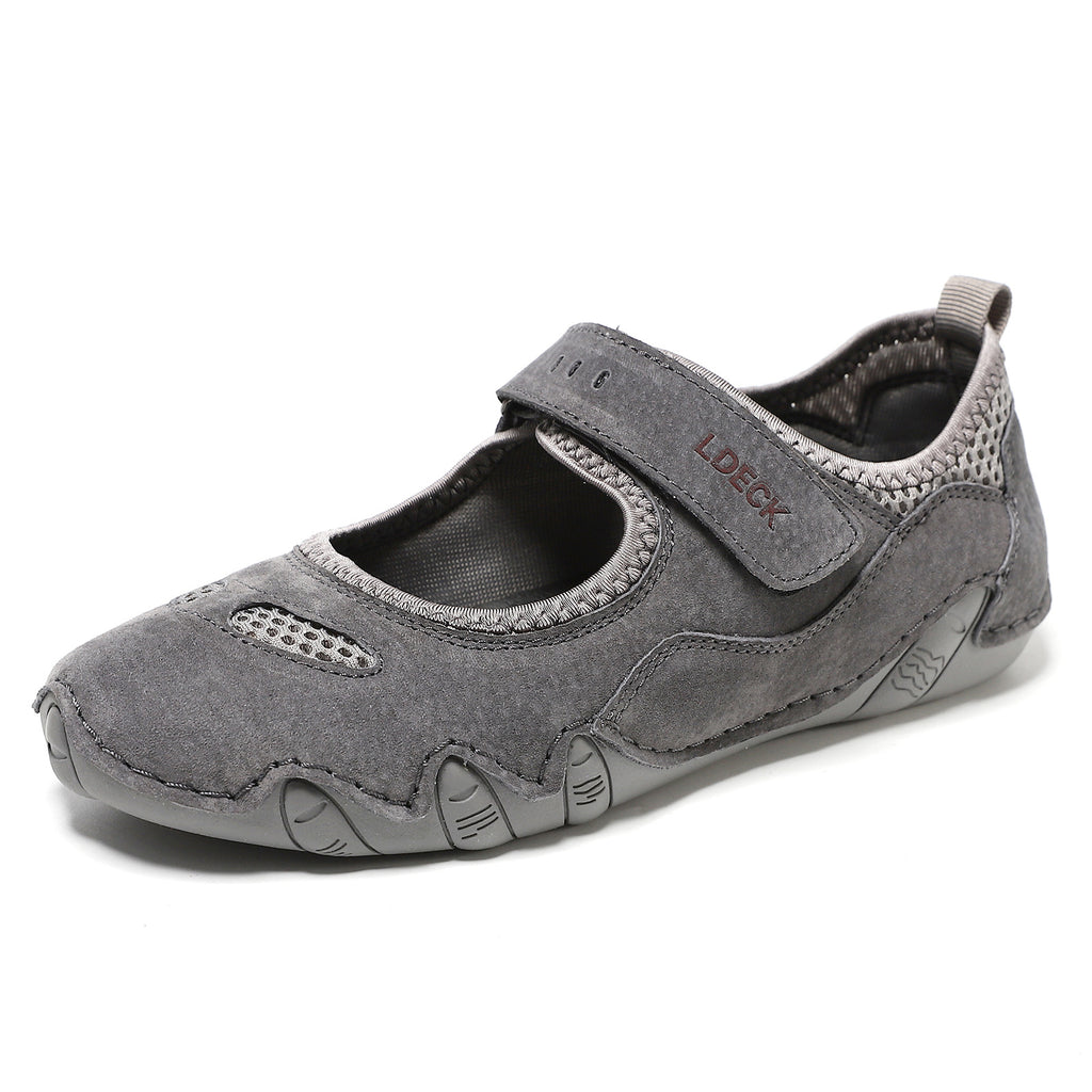 🌸🎉Trendy Must-Have! Only a Few Left!✨🥿💫Women's Daily Comfortable Breathable Lightweight Corrective Slip-On Walking Shoes| Tie Shoeswomans Barefoot Shoes