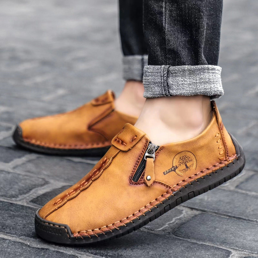 🎉 ¡Último día! ¡50% de descuento! ✅ Zapatos ortopédicos diseñados para personas con problemas en los pies, hechos de piel de becerro australiana. 👞 Proporcionan soporte para el arco del pie y alivian el dolor de espalda, articulaciones y pies.