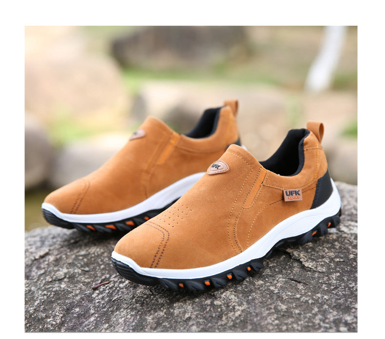 Optimumto® | 🐂 Zapatos de piel de becerro para hombre fabricados en Australia ✅ Soporte de arco, alivia el dolor - caminata cómoda