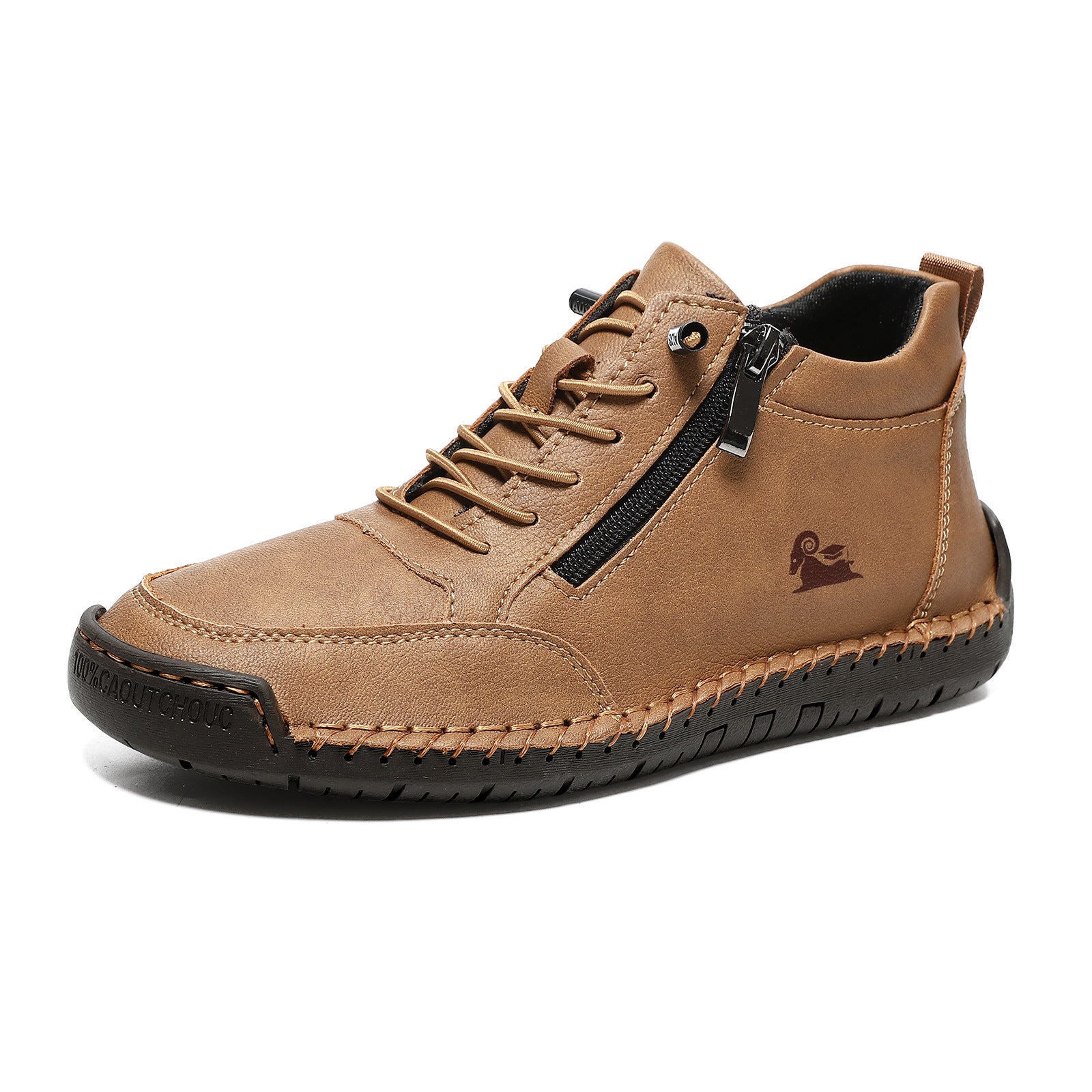 (🔥 50% de descuento - ¡No te lo pierdas!) Zapatos de piel de becerro seleccionados - Zapatos ortopédicos - 👞 - Duraderos, antideslizantes e impermeables (soporte de arco, alivio del dolor, unisex)