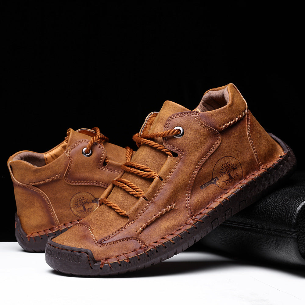 ⏰ Oggi sconto del 70% — Da non perdere!🐂 Nuove scarpe ortopediche da uomo in pelle bovina, impermeabili e antiscivolo,🦶 efficaci nell'alleviare il dolore ai piedi.