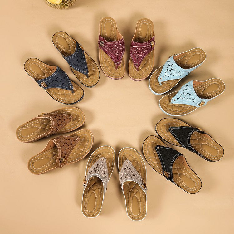 ⏰ ¡Último día! ¡50 % de descuento! ¡No te lo pierdas! ✅️ Sandalias cómodas con soporte para el arco del pie: alivian el dolor de pies y cuentan con un diseño ergonómico.