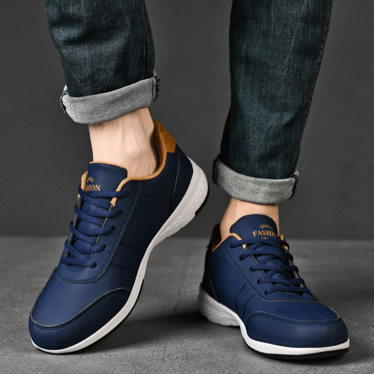 🎁Último día para aprovechar el 50% de descuento, ¡no te lo pierdas! ⏰Hecho de piel de becerro australiana🐂Soporte para el pie: alivia el dolor de pies✅Impermeable y antideslizante, cómodo de usar✅Elegante y versátil.