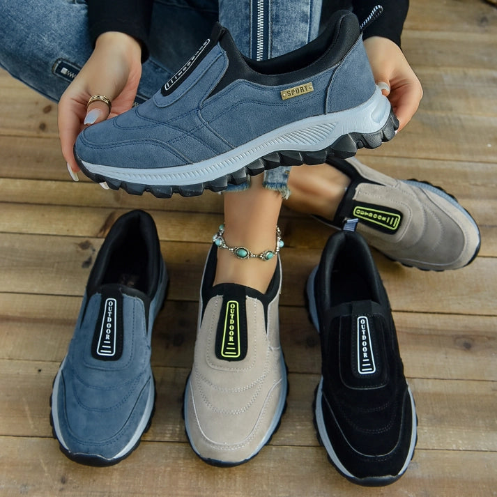 KEENPE® – Zapatos de gamuza, cosidos a mano, diseñados para proporcionar una pisada estable, cómoda y natural durante todo el día