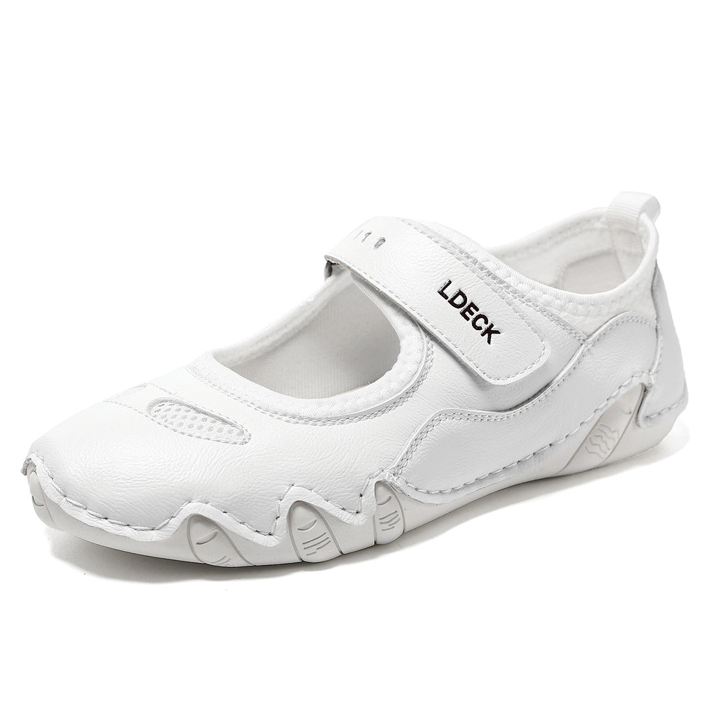 🌸🎉Trendy Must-Have! Only a Few Left!✨🥿💫Women's Daily Comfortable Breathable Lightweight Corrective Slip-On Walking Shoes| Tie Shoeswomans Barefoot Shoes