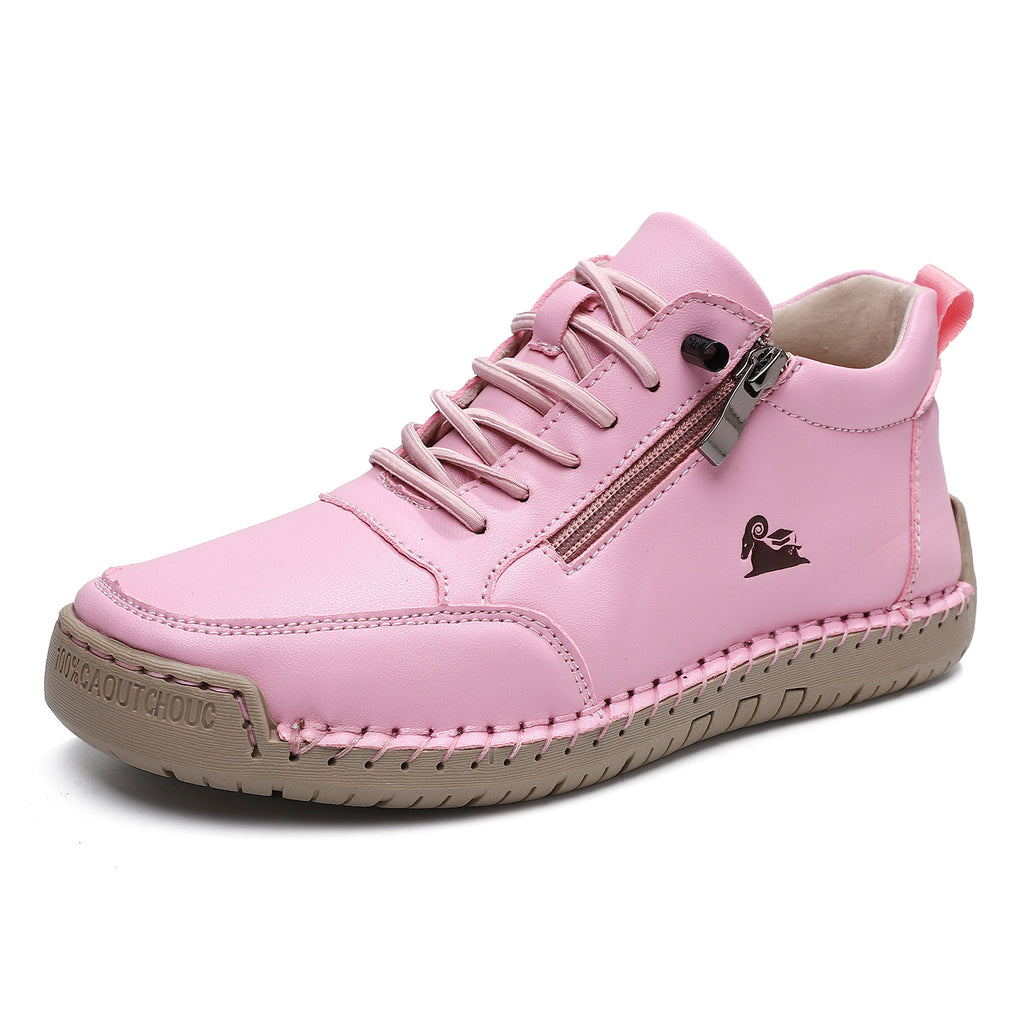(🔥 50% de descuento - ¡No te lo pierdas!) Zapatos de piel de becerro seleccionados - Zapatos ortopédicos - 👞 - Duraderos, antideslizantes e impermeables (soporte de arco, alivio del dolor, unisex)