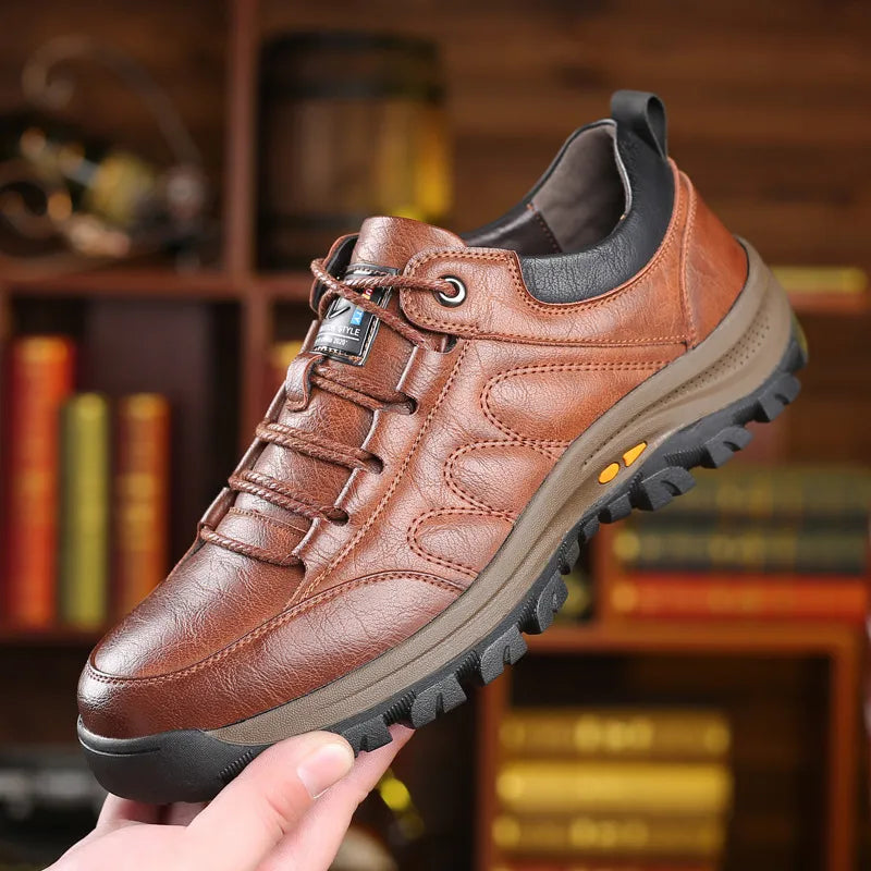 Zapatos de piel italiana Optimumto® | Suaves y cómodos | El soporte del arco facilita el caminar