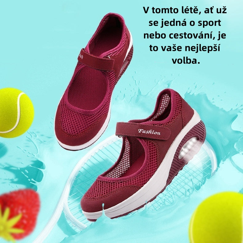 [🔥Dnes za poloviční cenu - Nenechte si to ujít] Dámská prodyšná ortopedická obuv, vysoce účinná při tlumení nárazů - se 168 patenty na obuv👞 Usnadňuje chůzi
