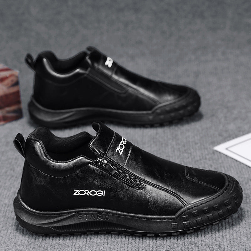 ⏰ Compra uno y llévate otro gratis 🔥 Zapatos de hombre de cuero genuino hechos a mano 🐂 Cómodos para largas caminatas | Soporte resistente ✅ Varios tamaños disponibles