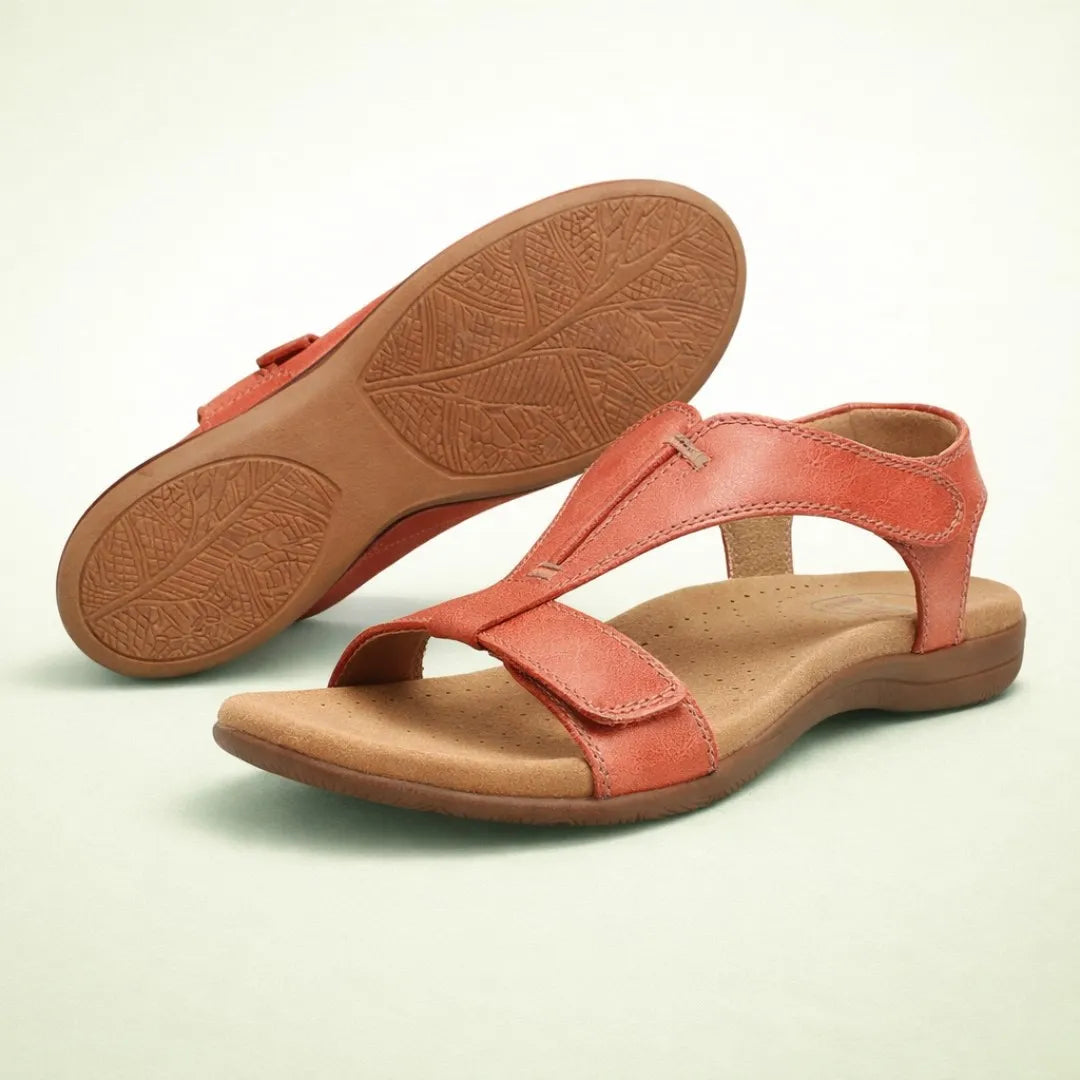 Sandalias ortopédicas - Sandalias antideslizantes para mujer, diseñadas ergonómicamente para brindar soporte al pie | Diseño ergonómico