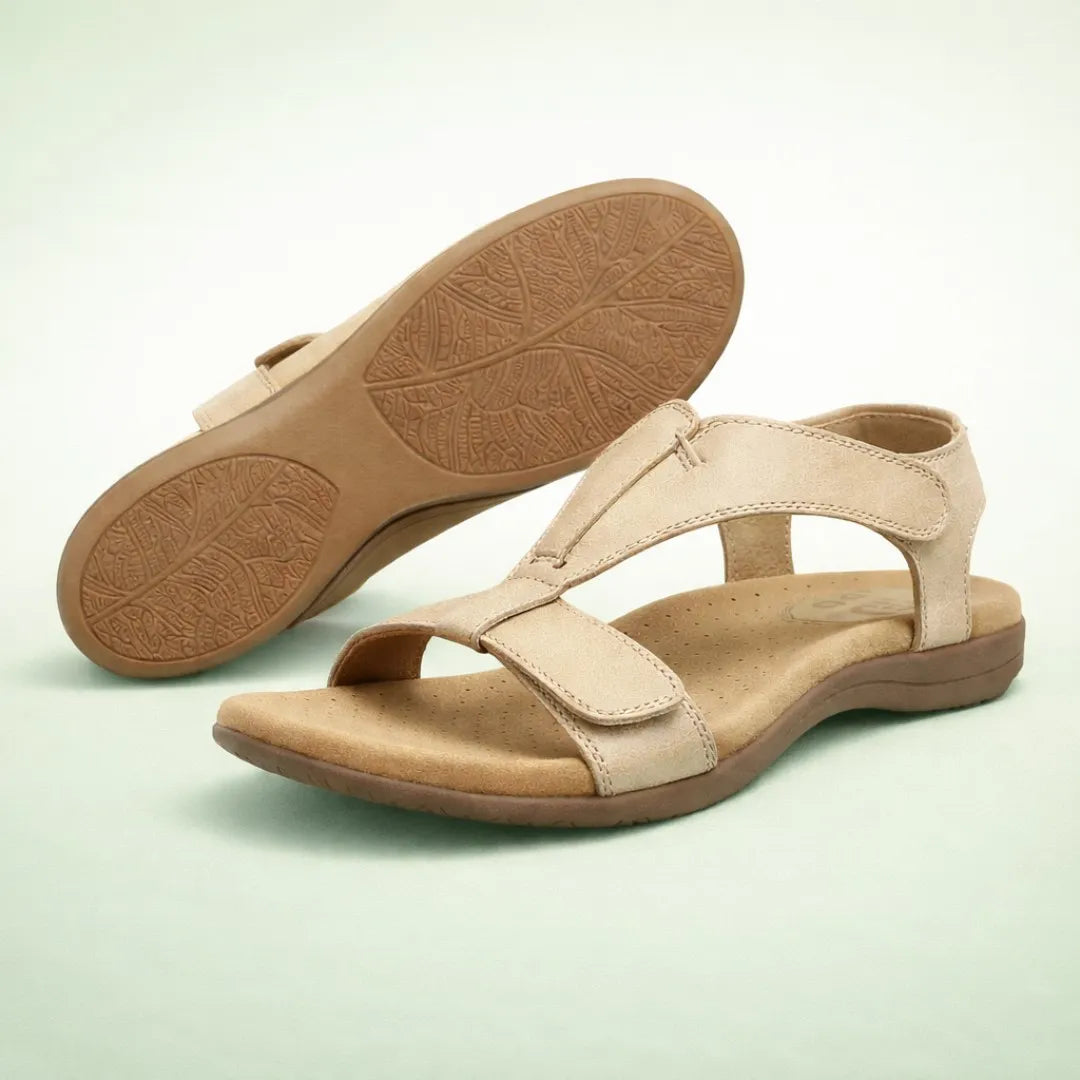 Sandalias ortopédicas - Sandalias antideslizantes para mujer, diseñadas ergonómicamente para brindar soporte al pie | Diseño ergonómico