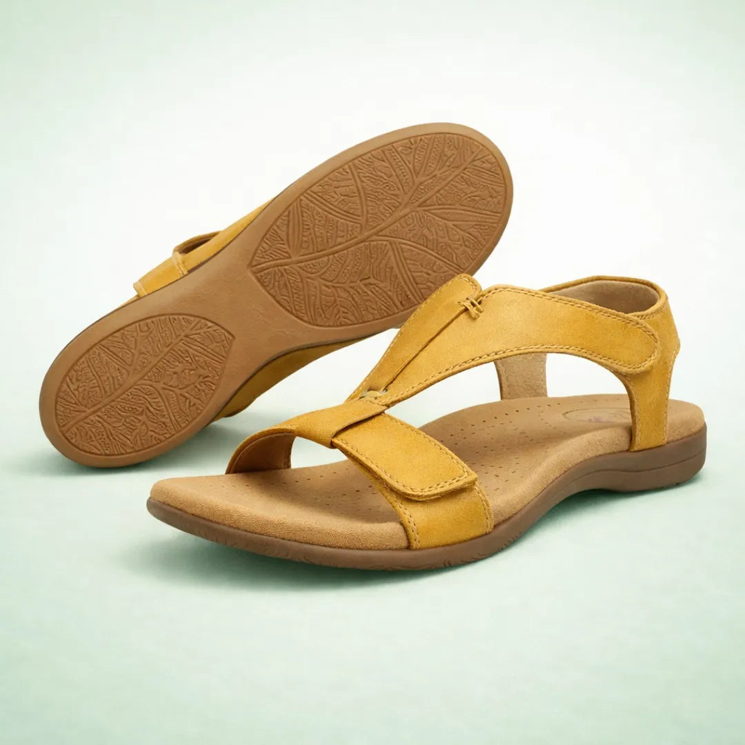 Sandalias ortopédicas - Sandalias antideslizantes para mujer, diseñadas ergonómicamente para brindar soporte al pie | Diseño ergonómico