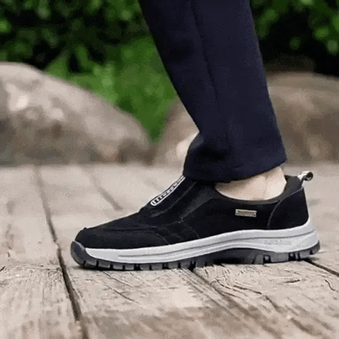 🔥 ¡Oferta especial de hoy: 50 % de descuento! 👞 Zapatos ortopédicos de ante de alta calidad para hombre ✅ Alivian el dolor de pies ✅ Soporte para el arco plantar: comodidad durante todo el día
