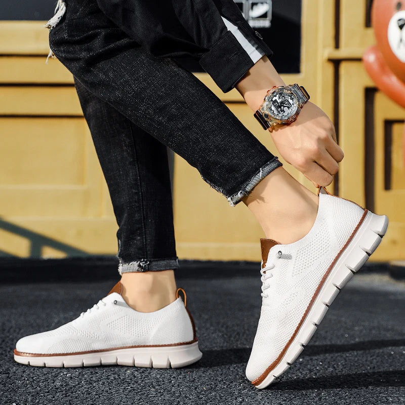 🔥50% de descuento hoy - ¡no te lo pierdas!  ⏰Zapatos ortopédicos de malla de verano suaves y cómodos (soporte de arco - alivia el dolor de pies)