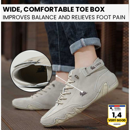 (🔥50% de descuento hoy - ¡No te lo pierdas! ⏰) Zapatos casuales KEENPE® hechos a mano, suaves y cómodos, antideslizantes e impermeables, con diseño ergonómico para aliviar el dolor de pies. Unisex.