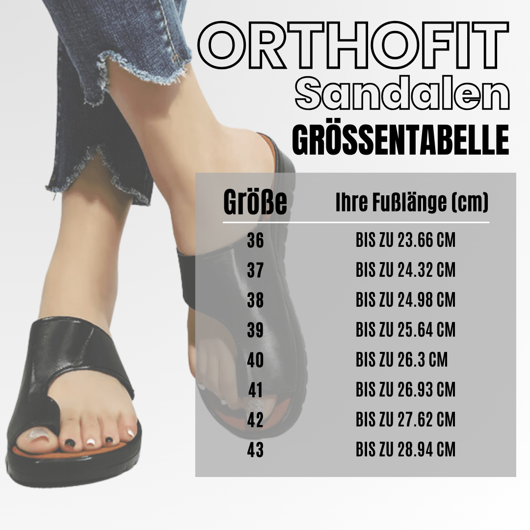 Orthofit – ergonomische Sandalen für maximalen Komfort