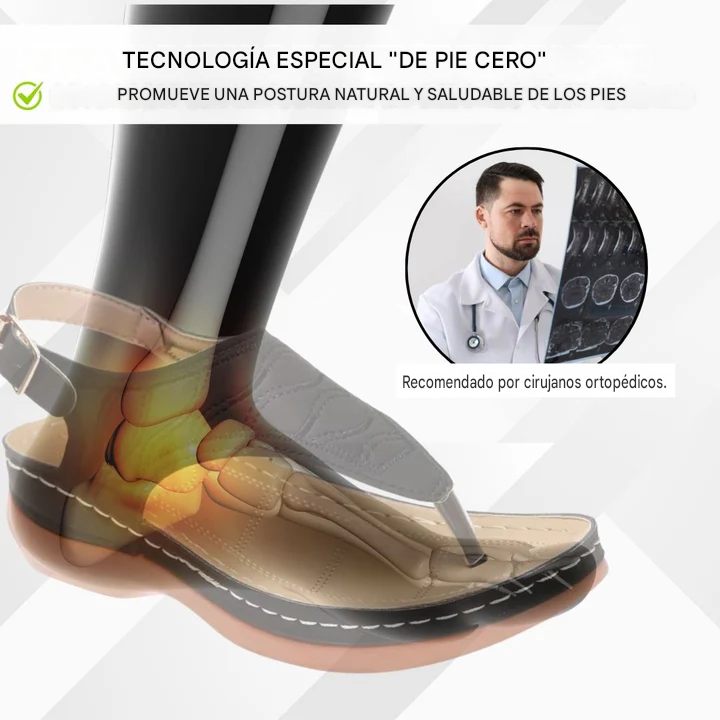 OrthoComfort - Sandalias ergonómicas para mujer que alivian el dolor