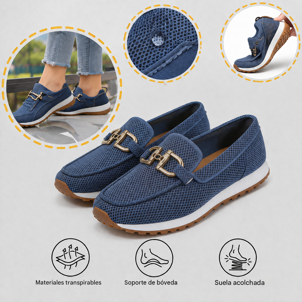 🎉 ¡Precio exclusivo para socios! Zapatos correctores para caminar, ideales para personas de mediana y avanzada edad: ¡sus suelas suaves garantizan una pisada cómoda durante todo el día!