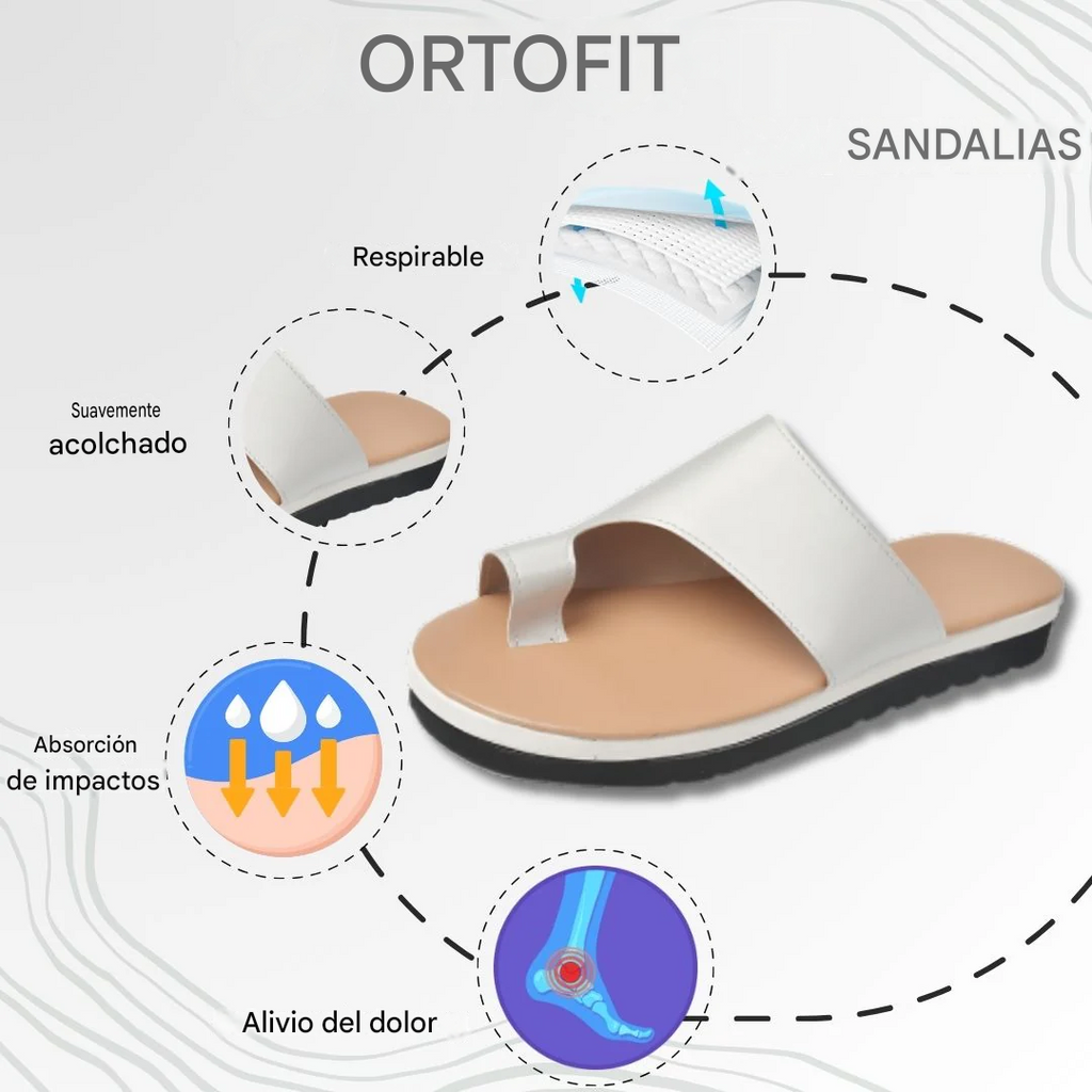 Orthofit: sandalias de diseño ergonómico que brindan máxima comodidad y frescura, corrigiendo el hallux valgus (juanete).